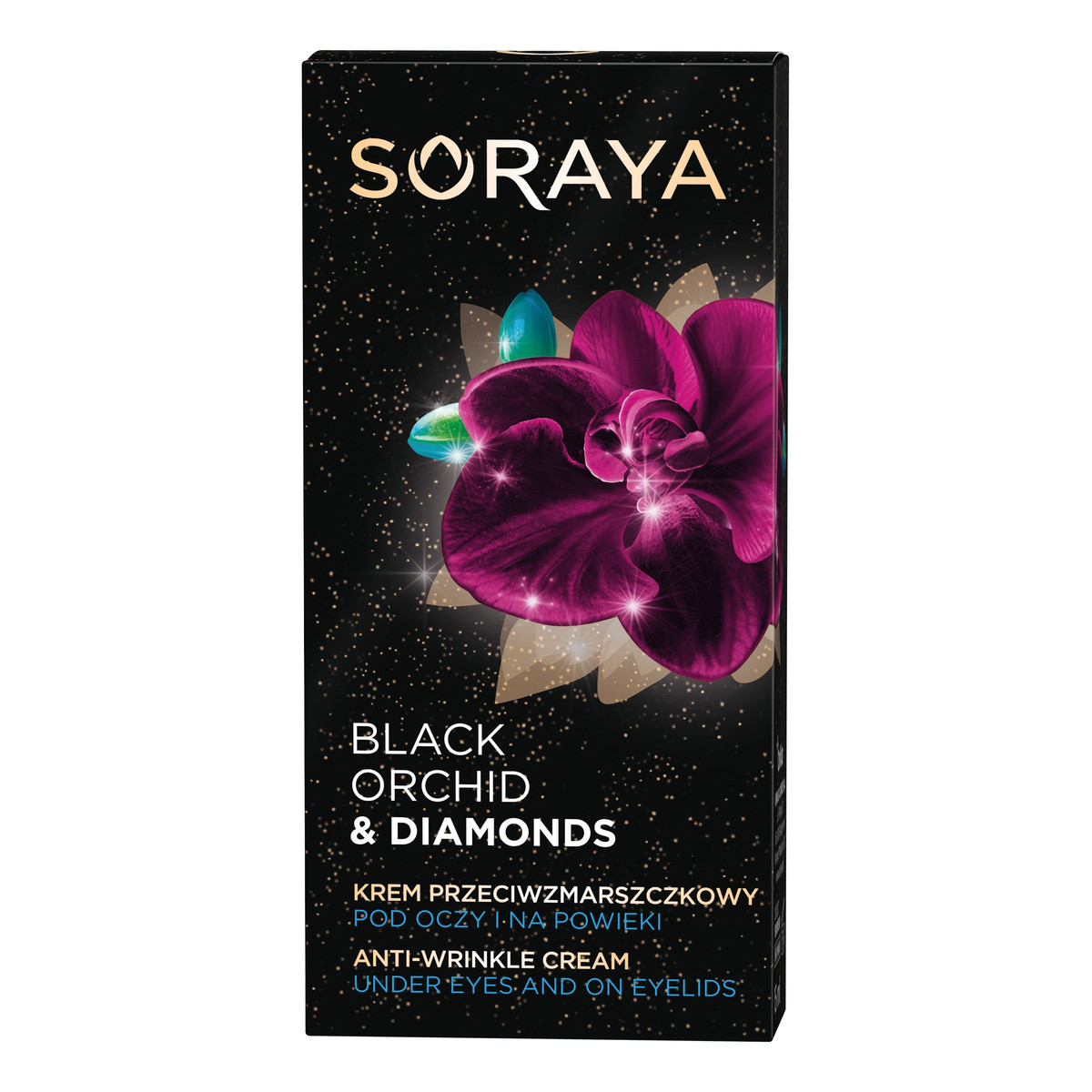 Soraya Black Orchid & Diamonds Krem przeciwzmarszczkowy pod oczy i na powieki 15ml