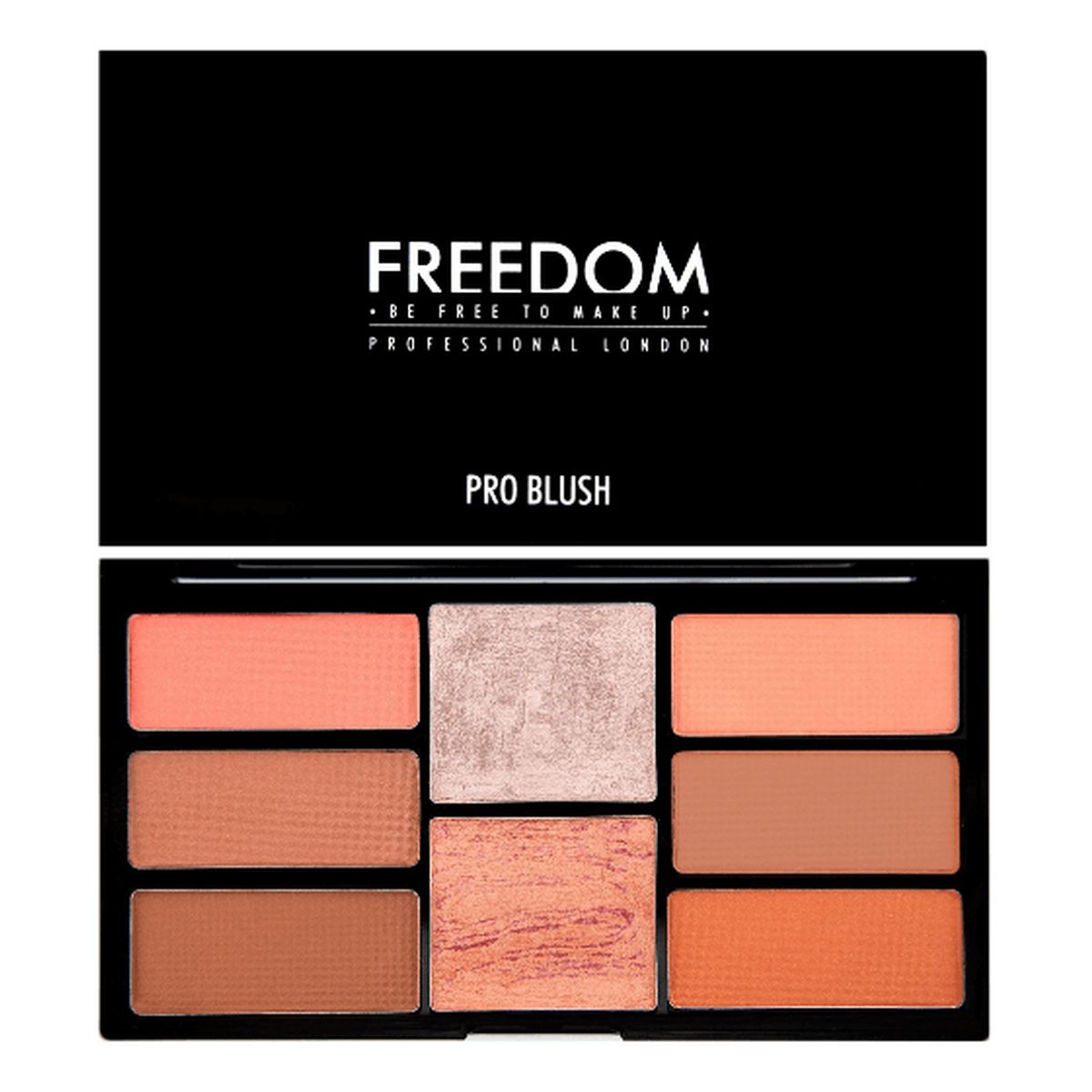 Freedom Makeup Pro Blush Palette Peach and Baked Zestaw do konturowania twarzy 15g