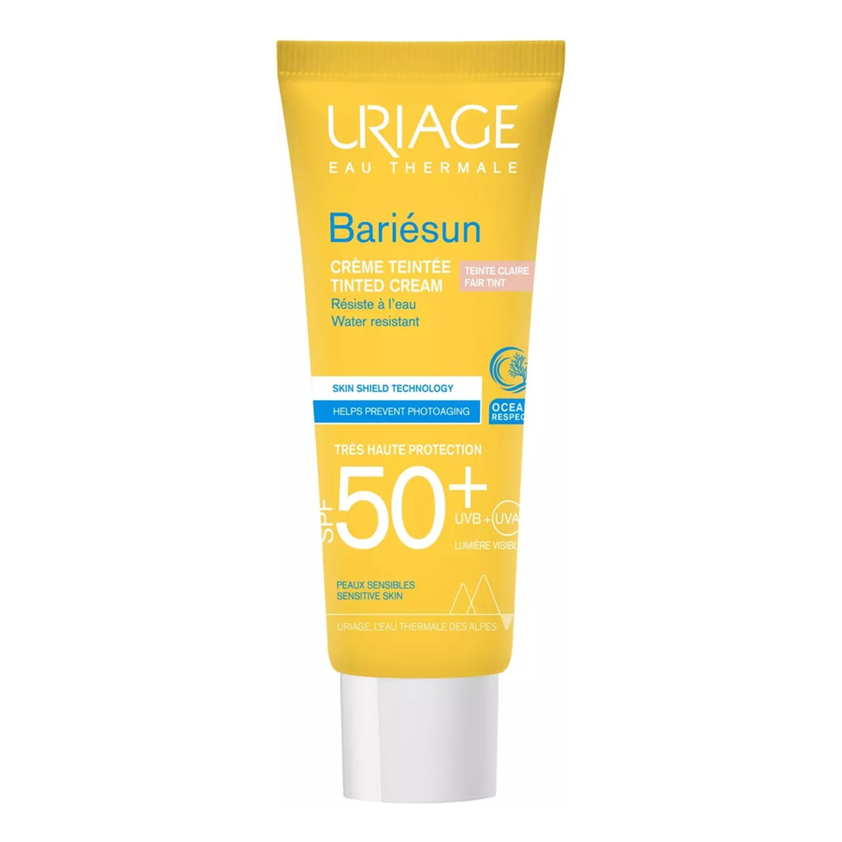 Uriage Bariesun Tinted Cream przeciwsłoneczny Krem tonujący spf50+ jasny beż 50ml