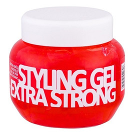 Styling Gel Extra Hold Żel do stylizacji włosów (czerwony)