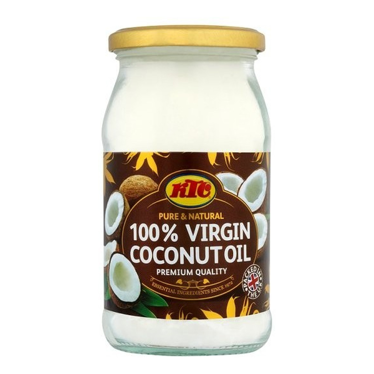 KTC 100% Virgin Oil Olej Kokosowy Nierafinowany 500ml