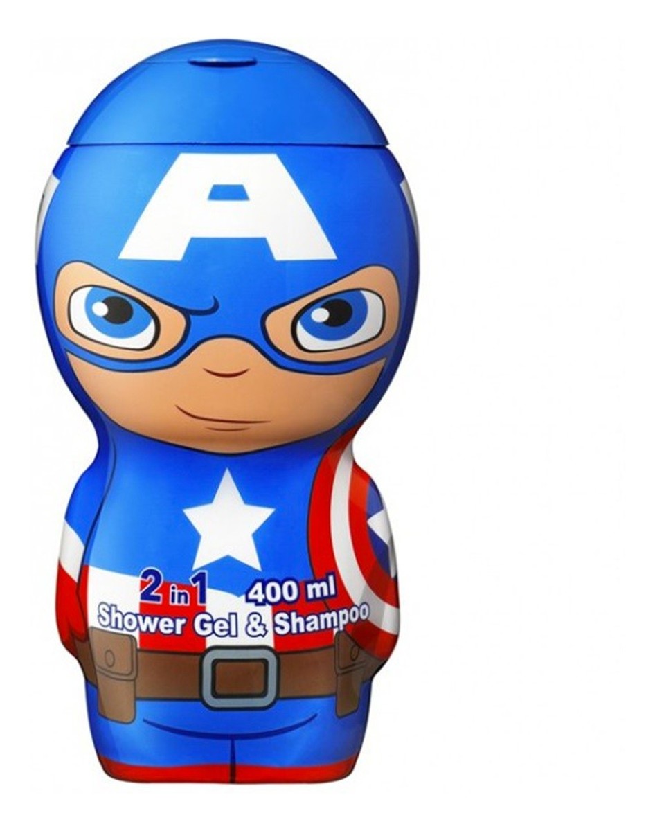 Żel do mycia 2w1 2d capitan america 400 ml