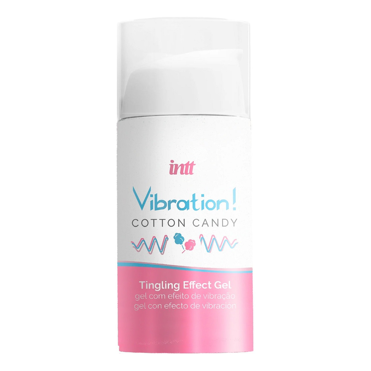 INTT Vibration! żel intymny z efektem wibracji Cotton Candy 15ml