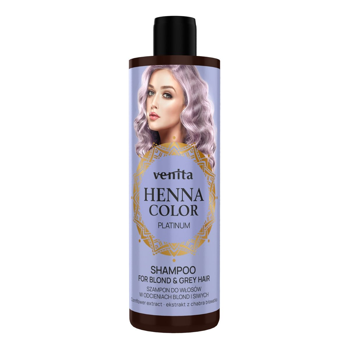 Venita Henna color szampon do włosów w odcieniach blond i siwych-platinum 300ml