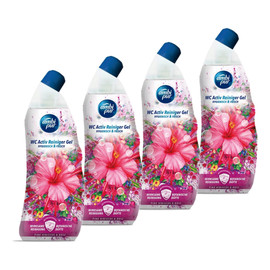 Żel do WC Pink Hibiscus & Rose 4x750ml