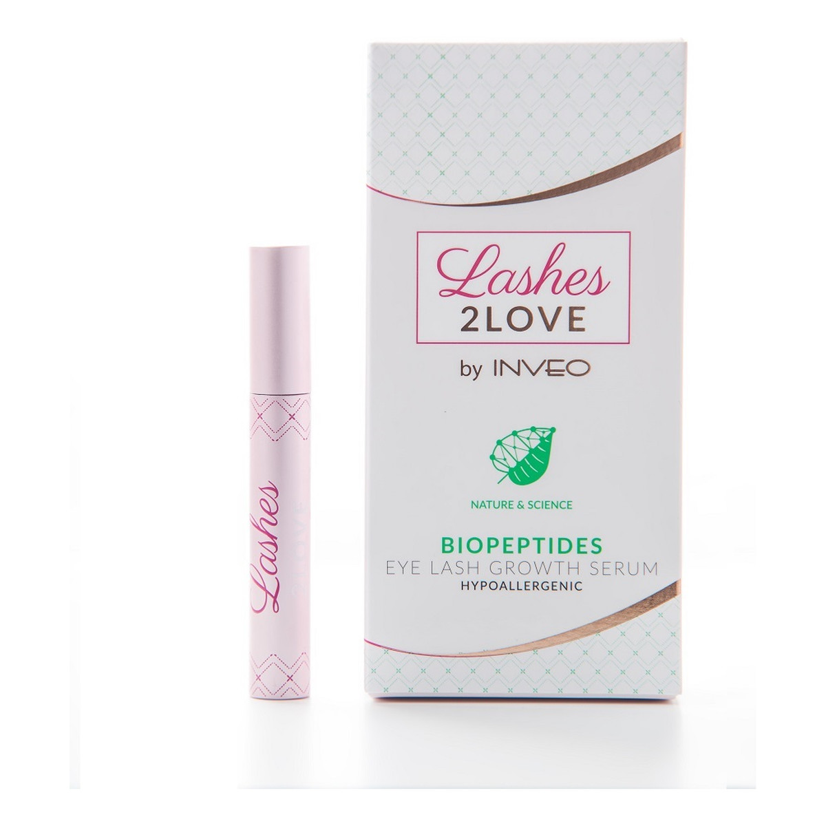 Inveo Lashes 2 love biopeptydowe serum do rzęs 3,5 ml 3.5ml