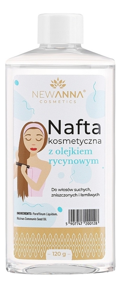 Nafta Kosmetyczna z Olejem Rycynowym