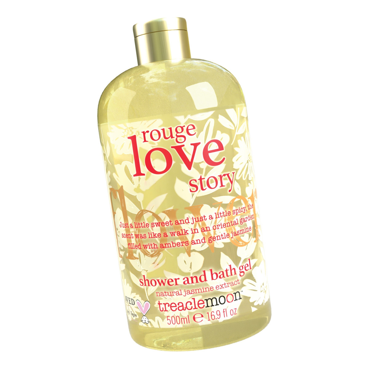 Treaclemoon Rouge Love Story Żel i płyn do kąpieli 500ml