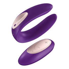 Partner plus remote control stymulator dla par z pilotem violet