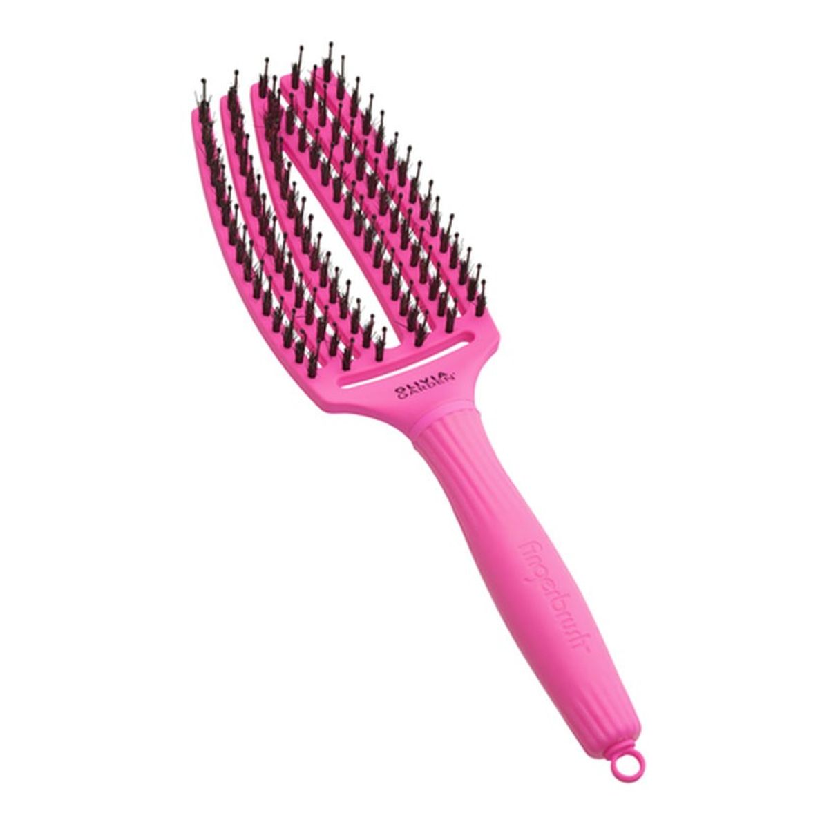 Olivia Garden Finger Brush Szczotka do włosów Neon Purple
