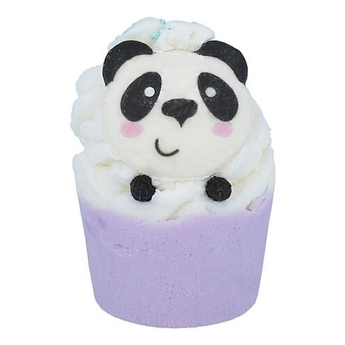 Bomb Cosmetics Panda-Monium Nawilżająca babeczka do kąpieli 50g