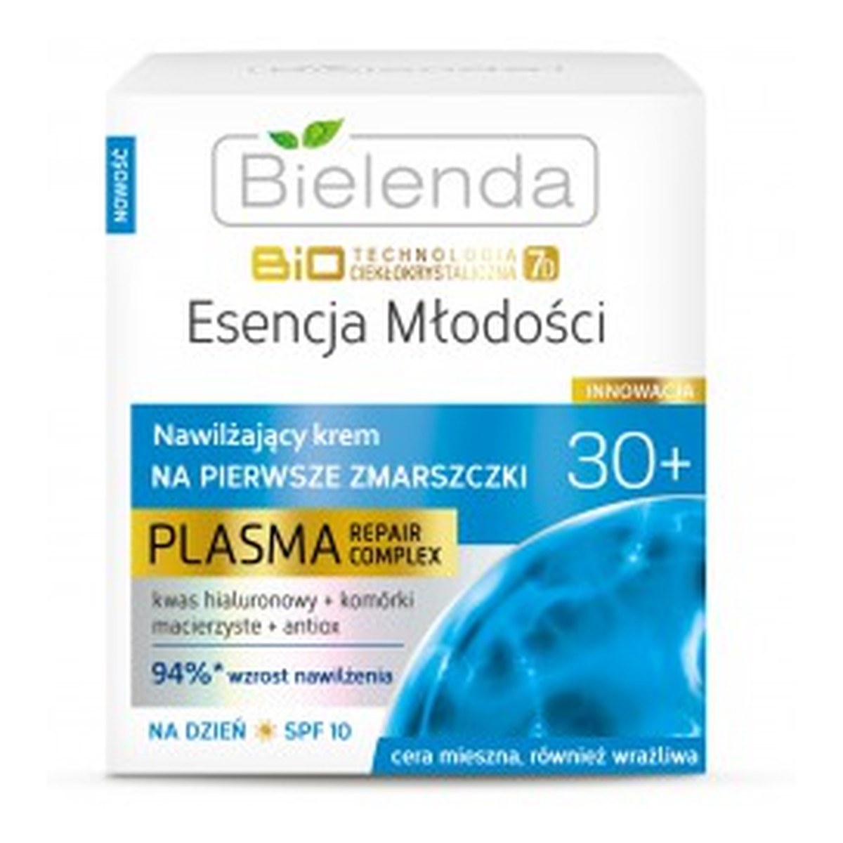 Bielenda Esencja Młodości 30+ Biotechnologia Ciekłokrystaliczna 7D Krem Na Pierwsze Zmarszczki Na Dzień 50ml