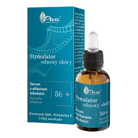 Stymulator odnowy skóry serum z eliksirem młodości 50+