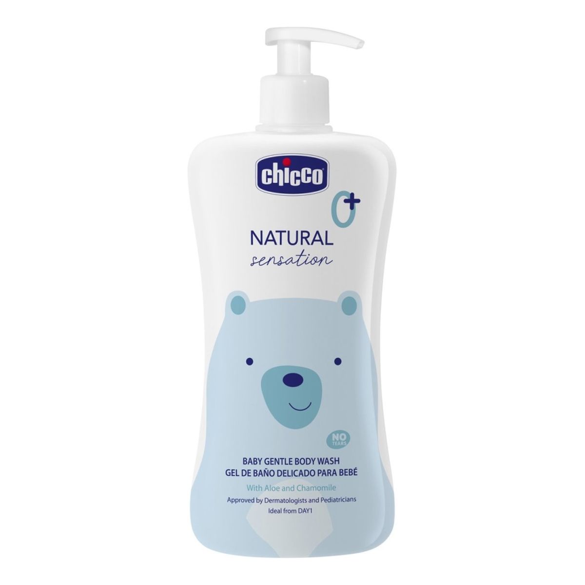 Chicco Natural sensation delikatny płyn do mycia ciała 0m+ 500ml