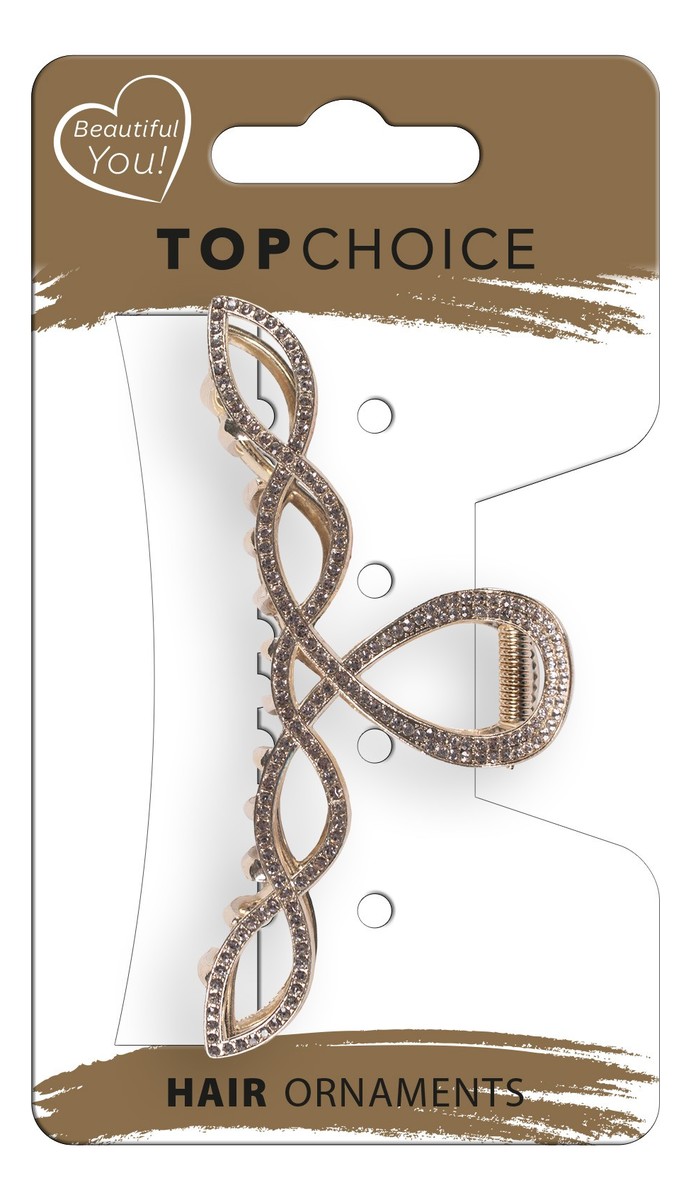 Klamra do włosów-l gold