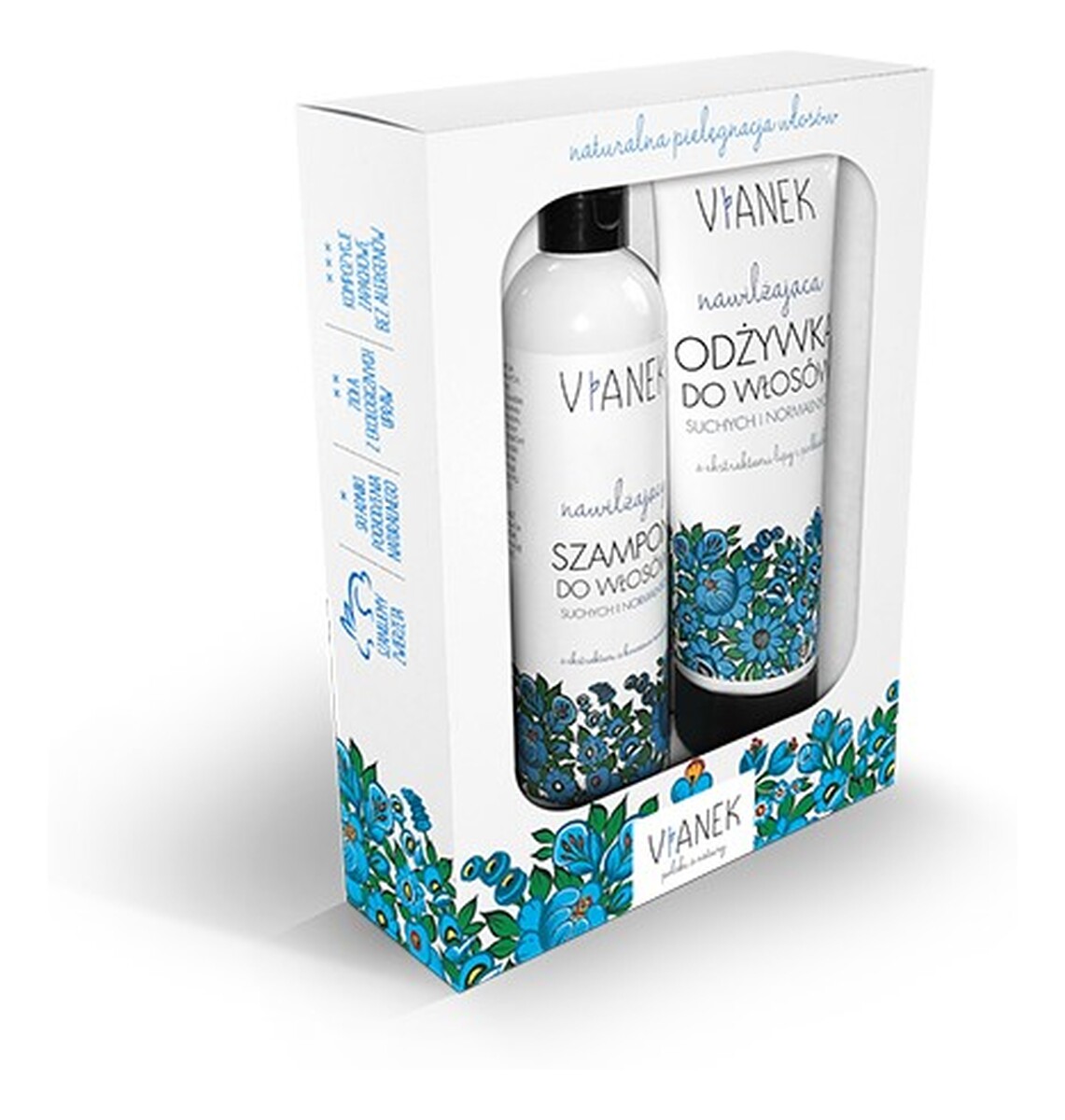 Zestaw nawilżający do włosów