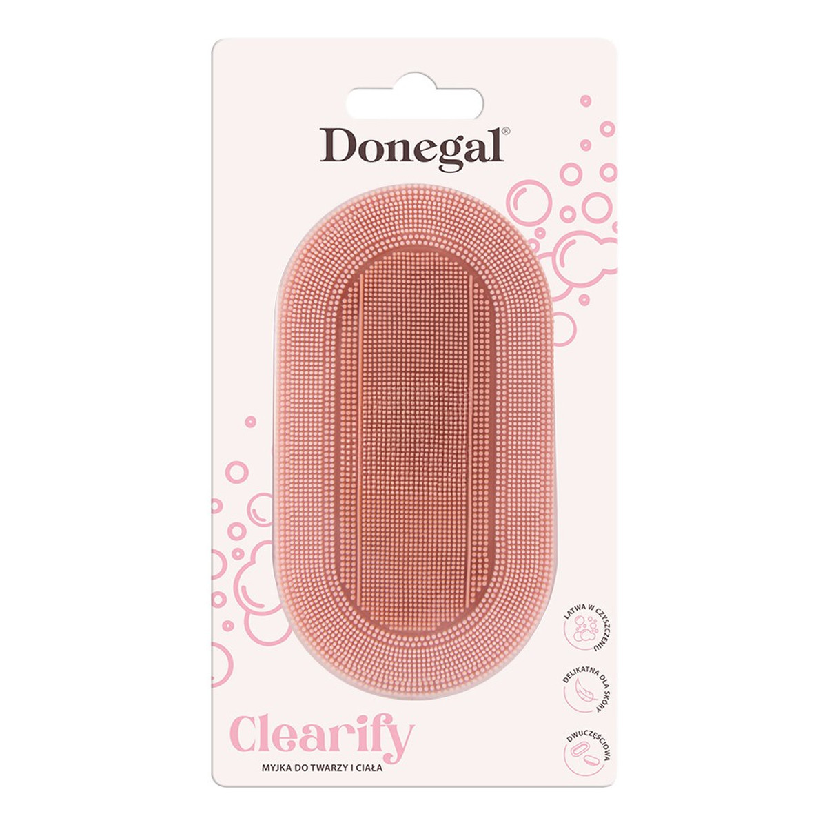 Donegal Myjka do twarzy i ciała silikonowa