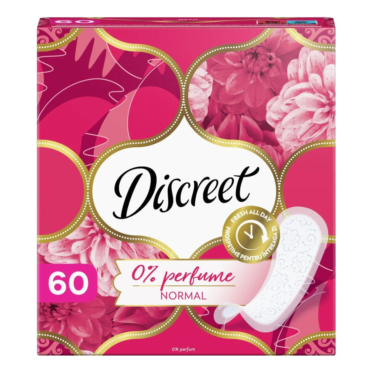 Discreet Normal Plus Wkładki Higieniczne 60szt.