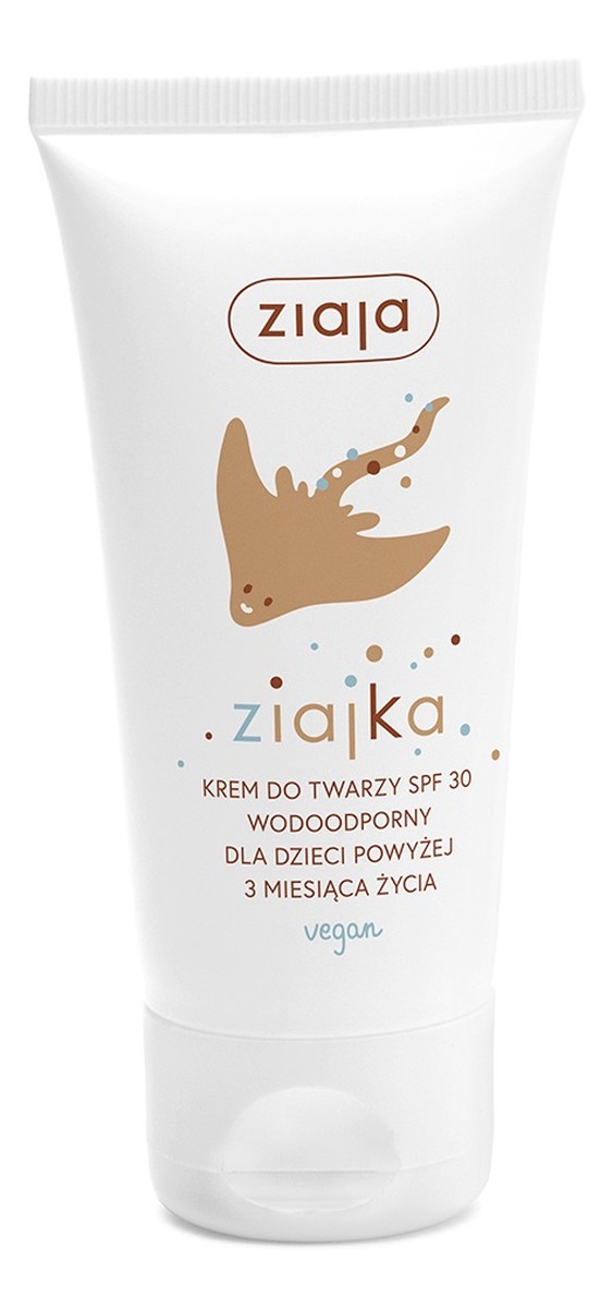 Krem do twarzy spf30 wodoodporny dla dzieci powyżej 3 miesiąca życia