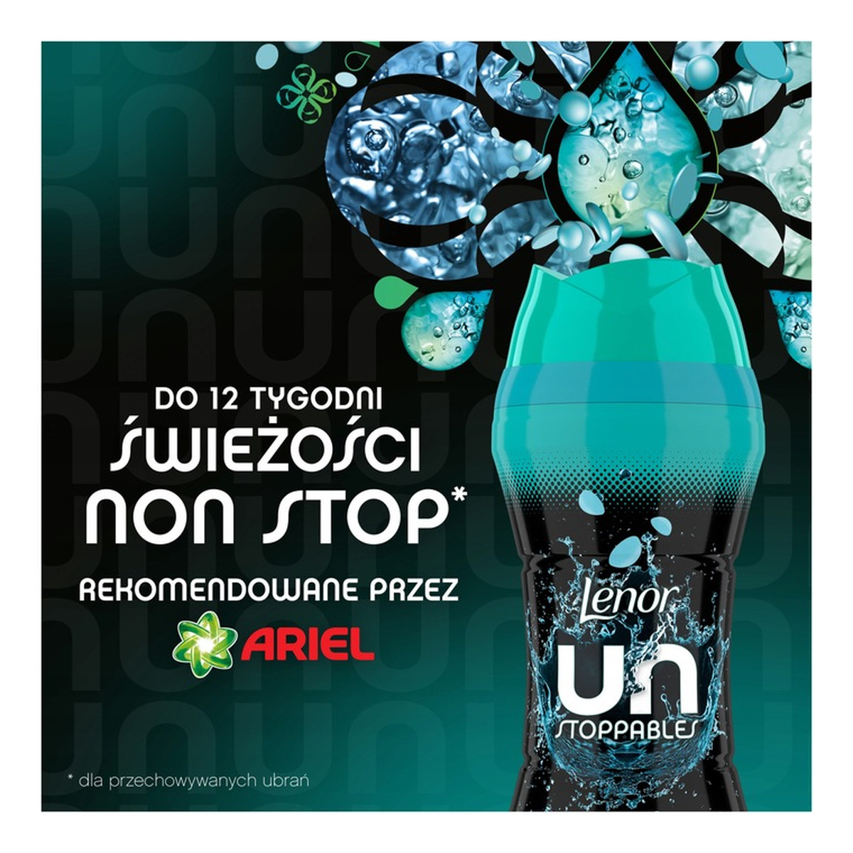 Lenor Unstoppables Fresh Perełki Zapachowe do Prania 195g