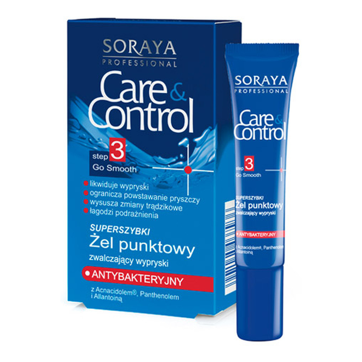 Soraya Care & Control Superszybki Żel Punktowy Zwalczający Wypryski 10ml