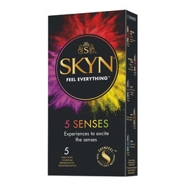 Skyn 5 senses nielateksowe prezerwatywy 5szt