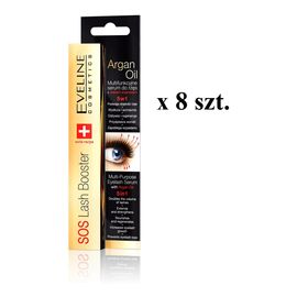 Sos lash booster with argan oil 5in1 serum do rzęs 8x