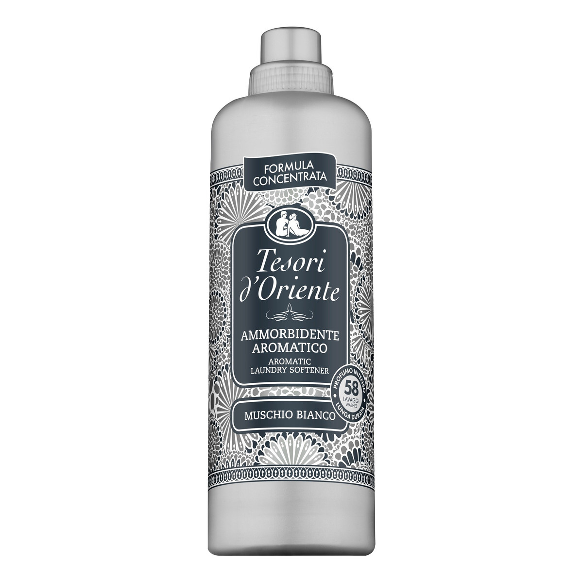 Tesori d'Oriente Muschio Bianco Płyn Koncentrat do Płukania Tkanin Białe Piżmo (58 Prań) 1160ml