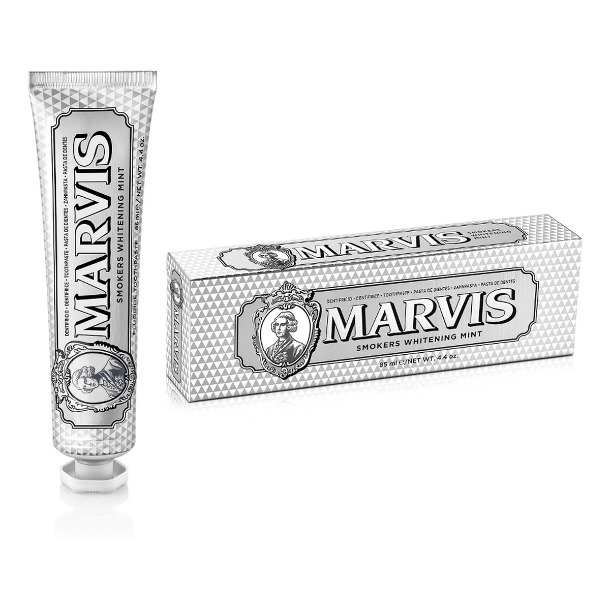 Marvis Fluoride toothpaste pasta do zębów z fluorem smokers withening mint 85ml