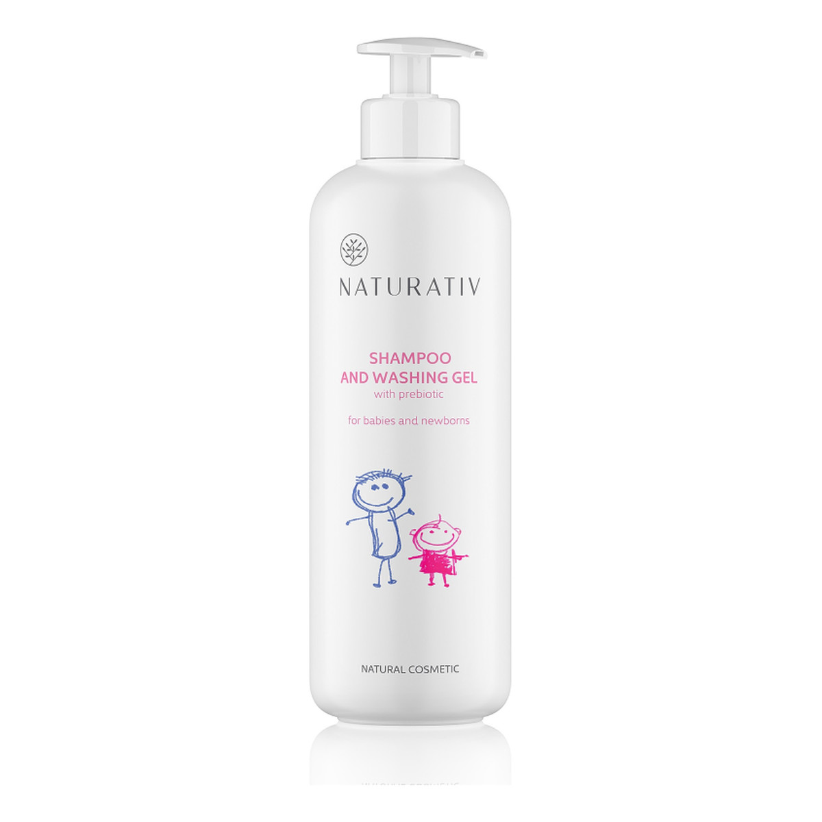 Naturativ Shampoo and washing gel for babies and newborns szampon i płyn do kąpieli dla dzieci i niemowląt 500ml