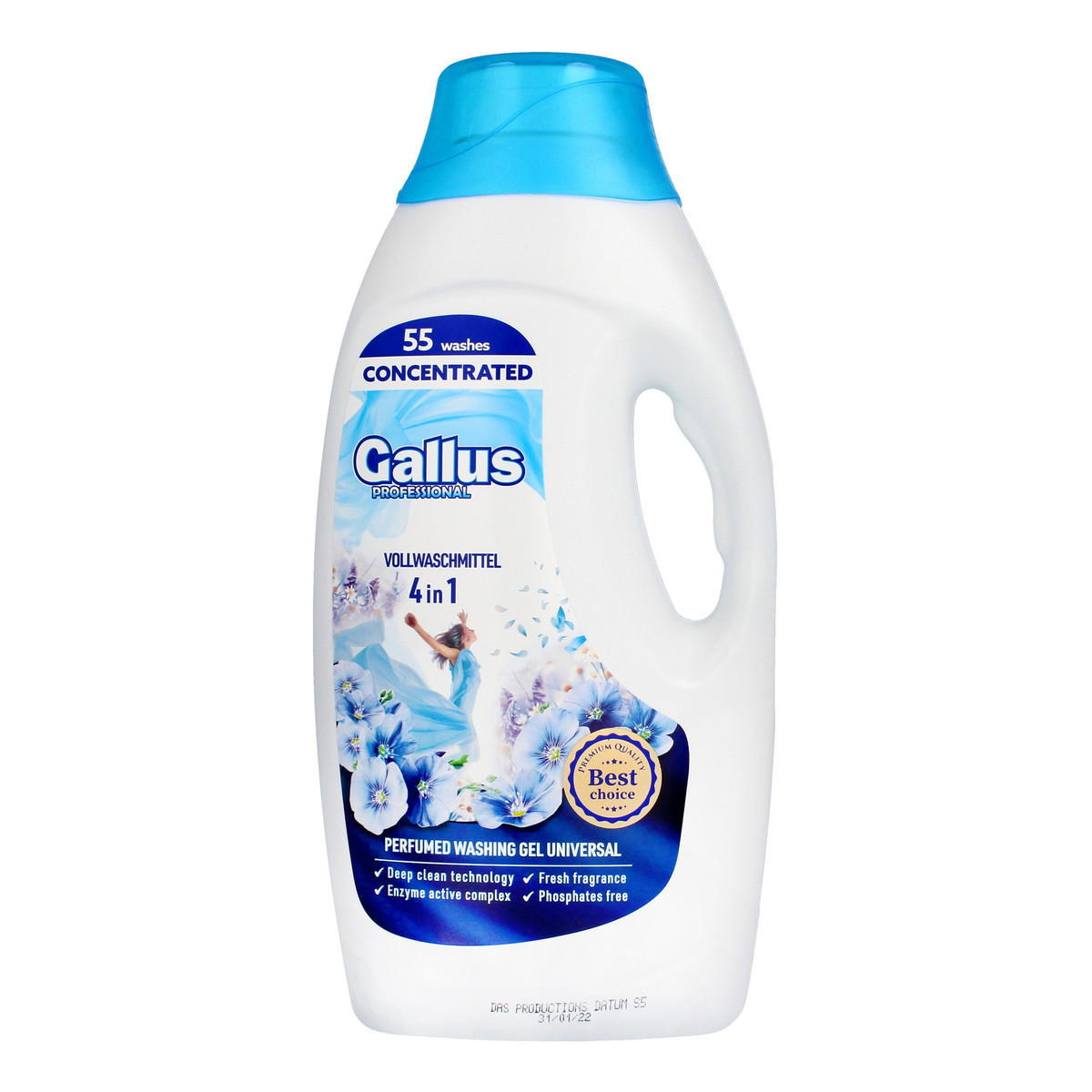 Gallus Professional Żel do prania 4w1 Universal 1980ml