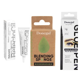 Intensifying Primer Medium + Klej do rzęs w pisaku + Gąbeczka