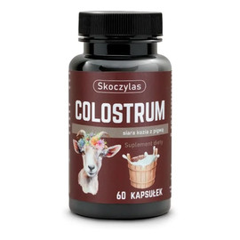 Colostrum siara kozia z pigwą suplement diety 60 kapsułek