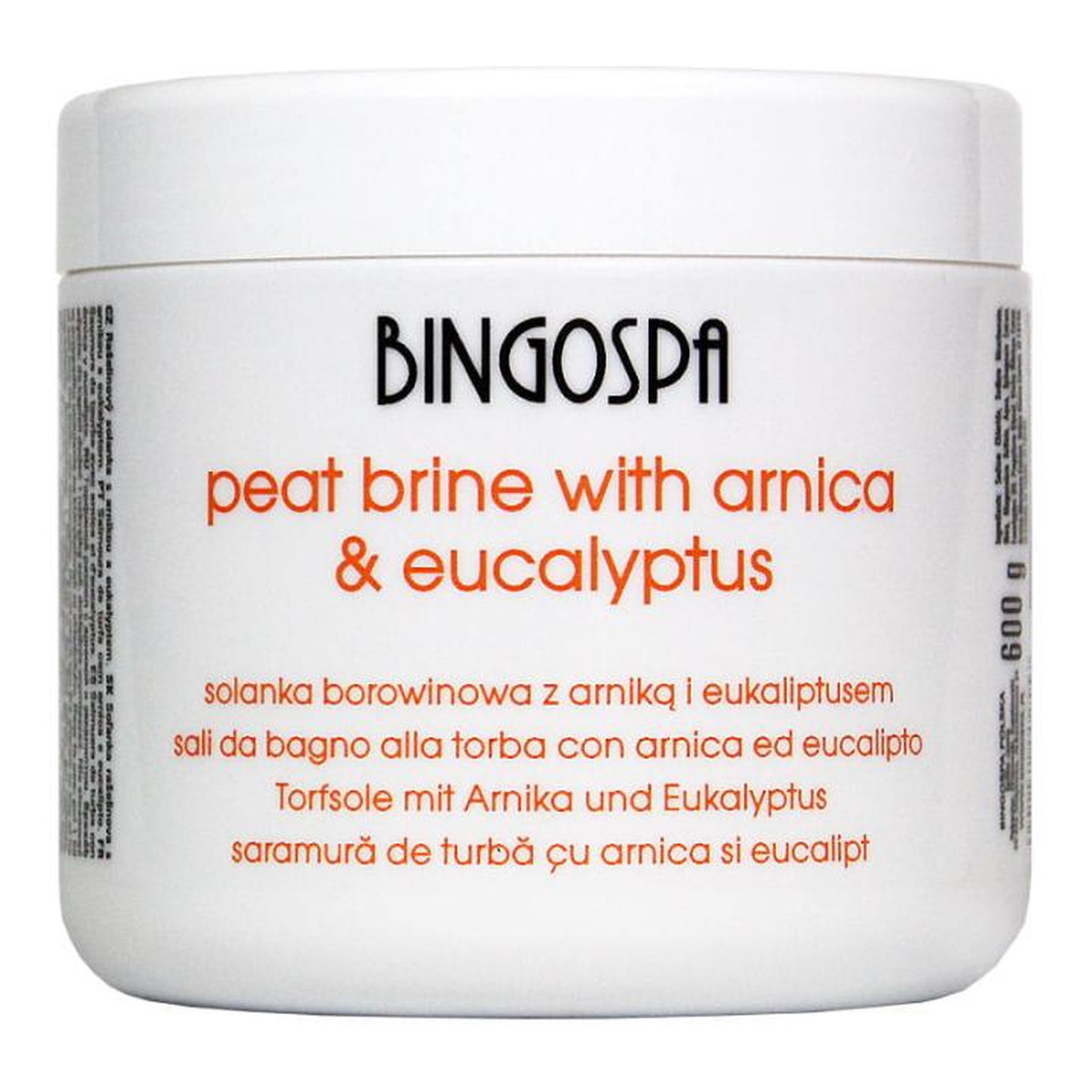 BINGOSPA Solanka borowinowa z arniką i eukaliptusem 600g