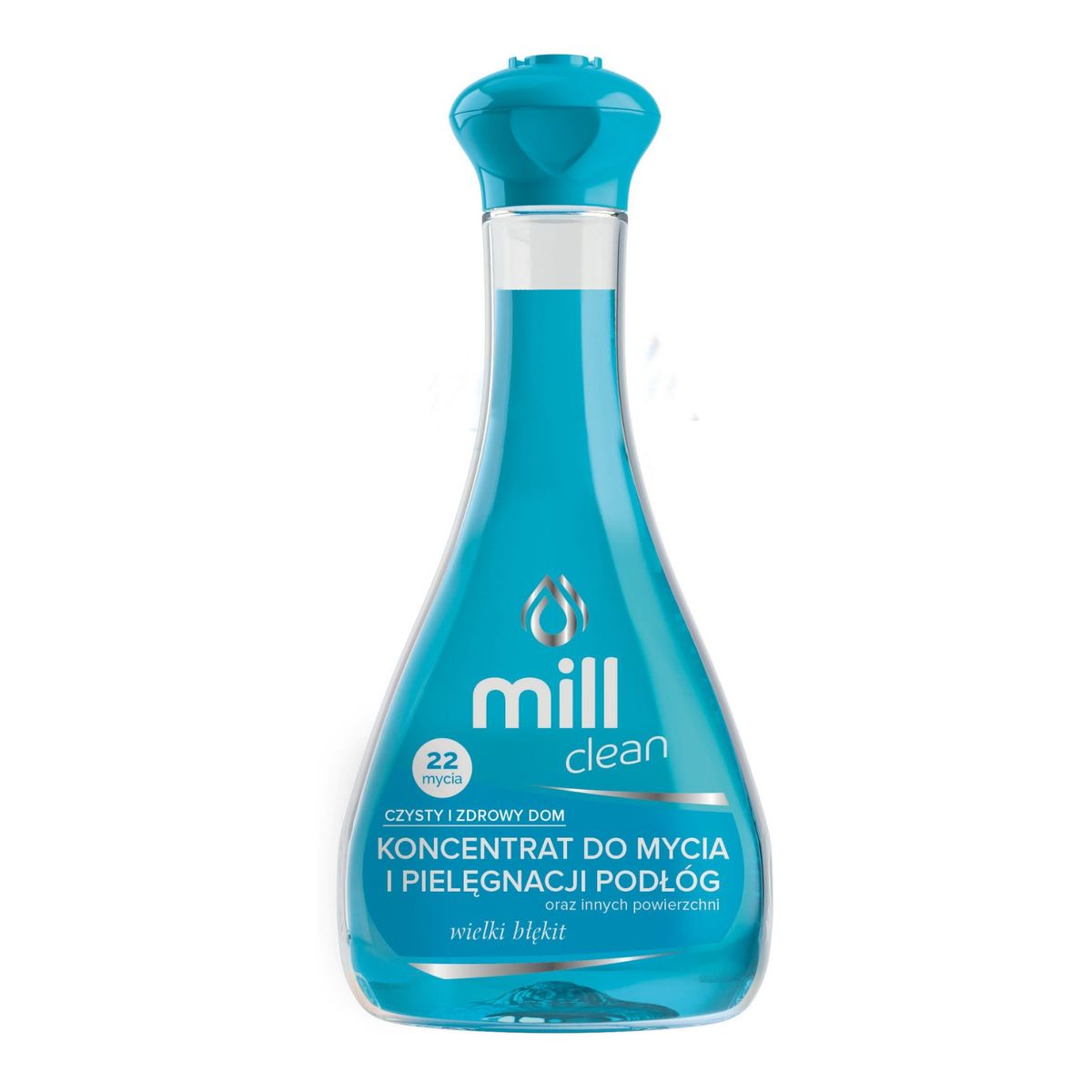 Mill Clean Koncentrat do mycia i pielęgnacji podłóg i innych powierzchni Wielki Błękit 888ml