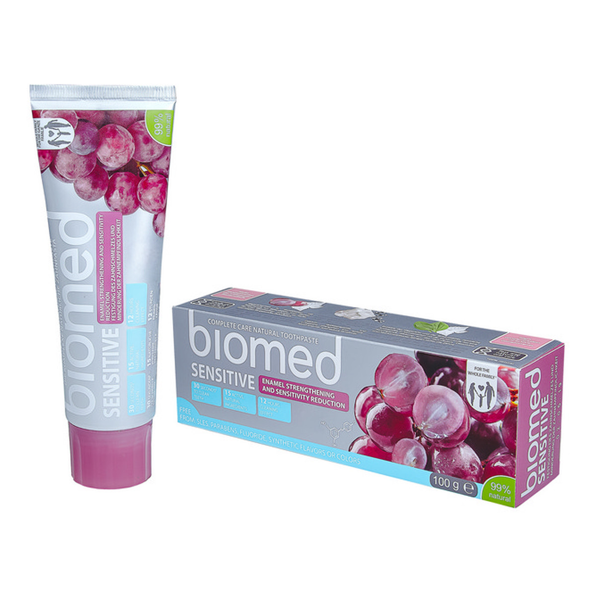 Biomed Biomed Sensitive Biomed Pasta Do Zębów Sensitive Mocne Szkliwo i Zmniejszona Nadwrażliwość 100g