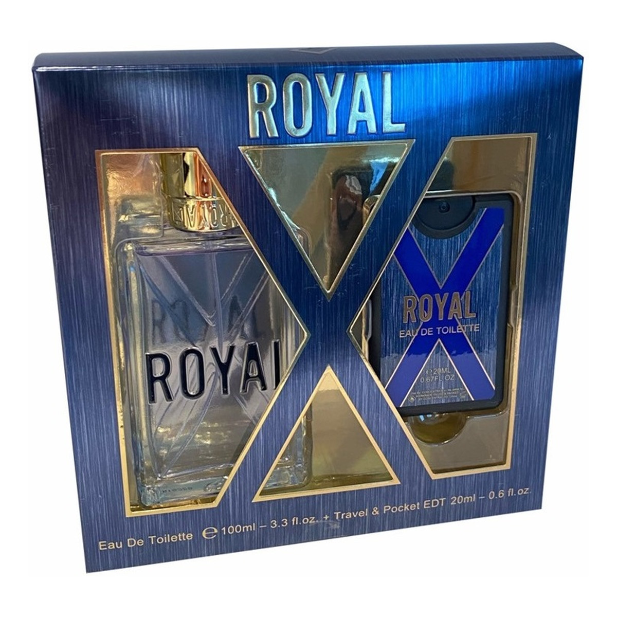 Omerta Royal X Zestaw woda toaletowa spray 100ml + woda toaletowa spray 20ml