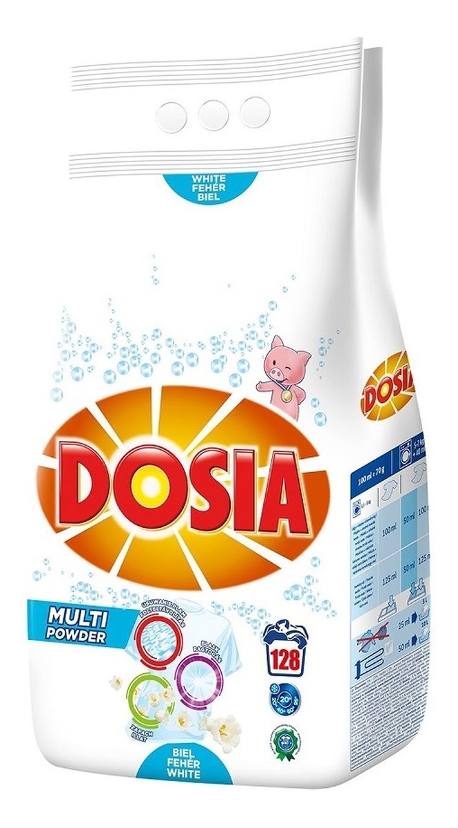 Multi powder proszek do prania tkanin białych