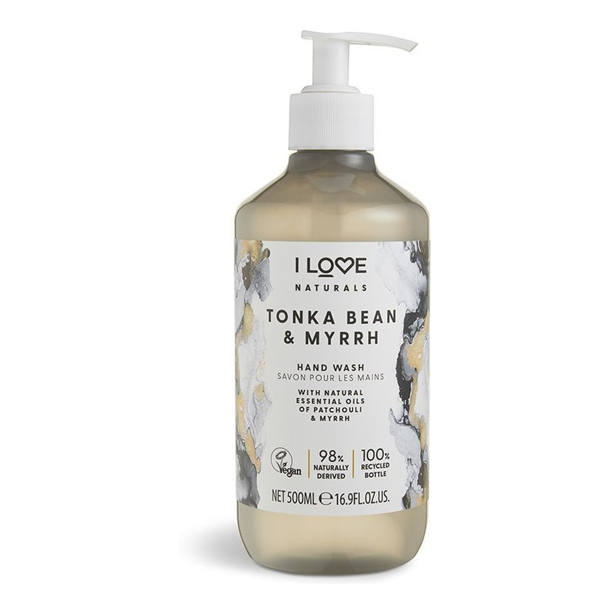 I love Naturals Hand Wash Żel do mycia rąk tonka bean & myrrh 500ml