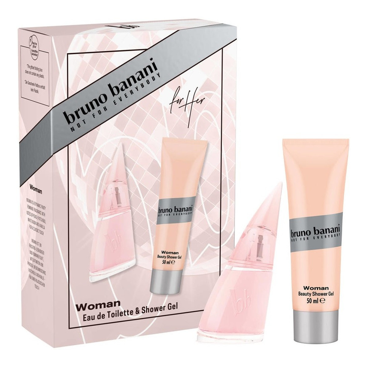 Bruno Banani Woman Zestaw woda toaletowa spray 30ml + żel pod prysznic 50ml