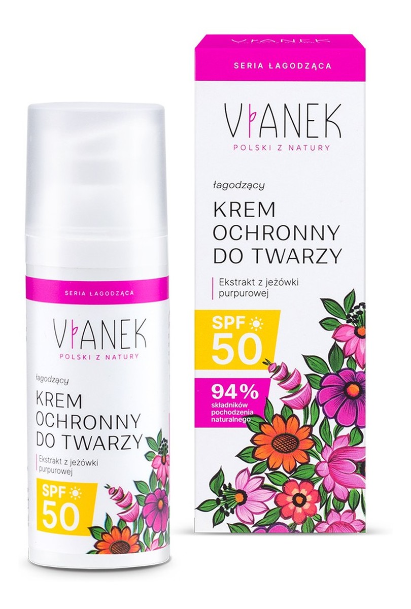 Krem ochronny do twarzy SPF 50