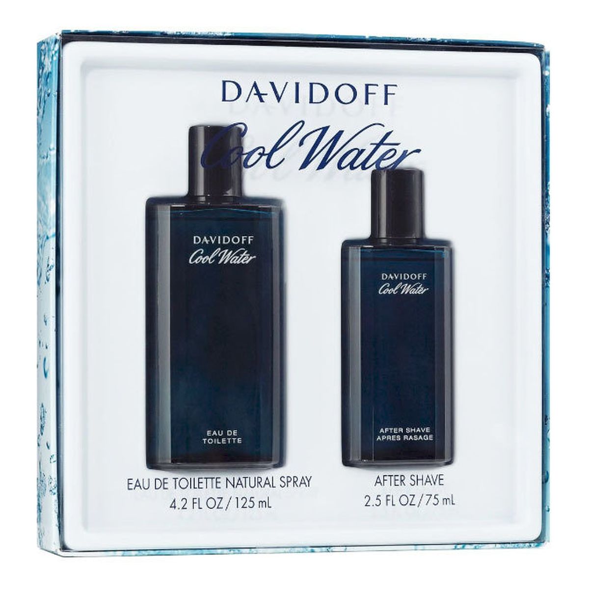 Davidoff Cool Water For Men zestaw (woda toaletowa 125ml + woda po goleniu 75ml)