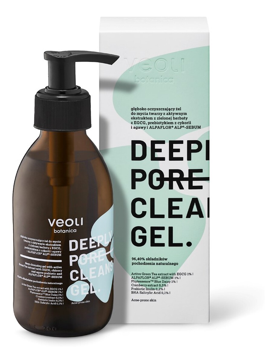 Żel do mycia twarzy z ekstraktem z zielonej herbaty