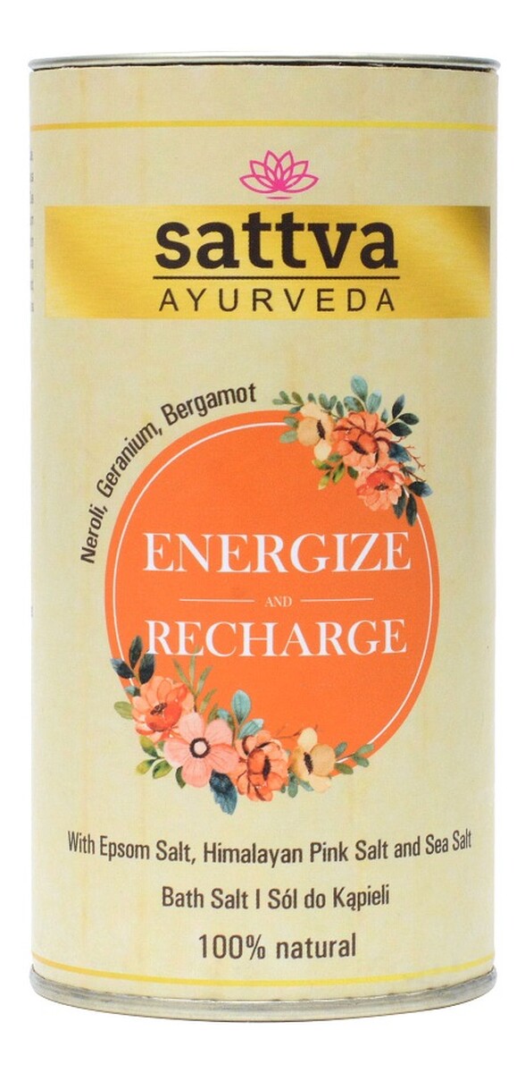 Bath salt sól do kąpieli energize and recharge