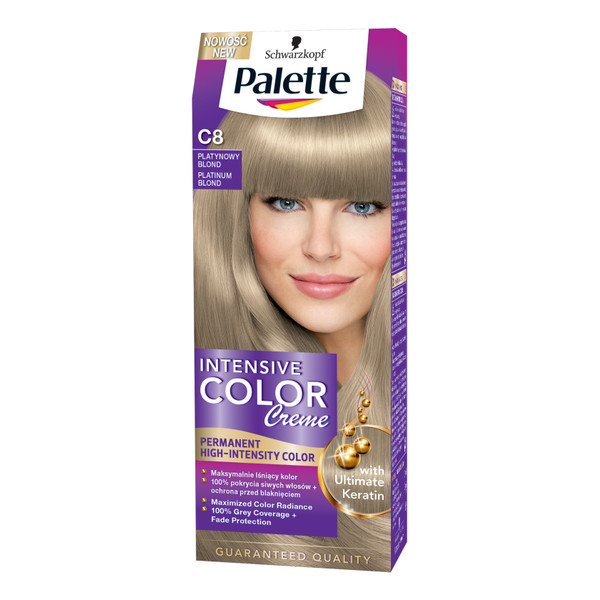 Краска для волос палет с9 пепельный блондин