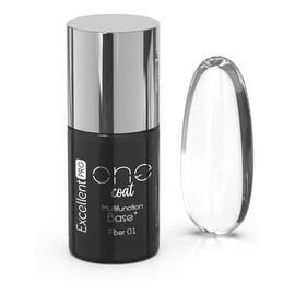 One coat multifunction fiber base baza hybrydowa z włóknami pink fog