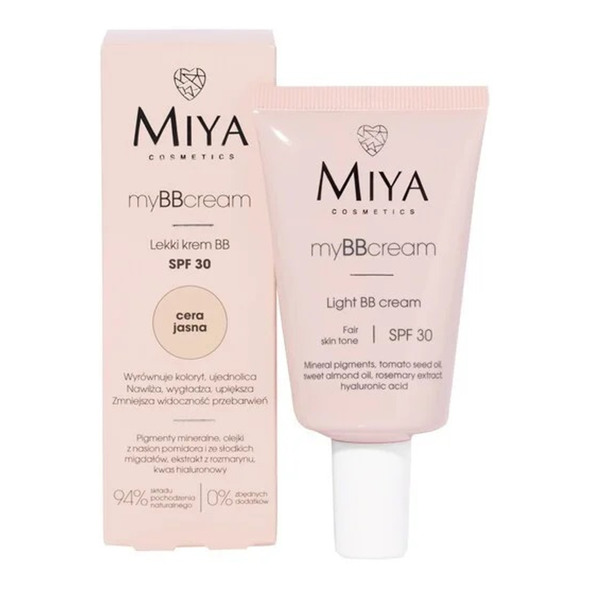 Miya myBBcream Lekki krem koloryzujący SPF30 40ml
