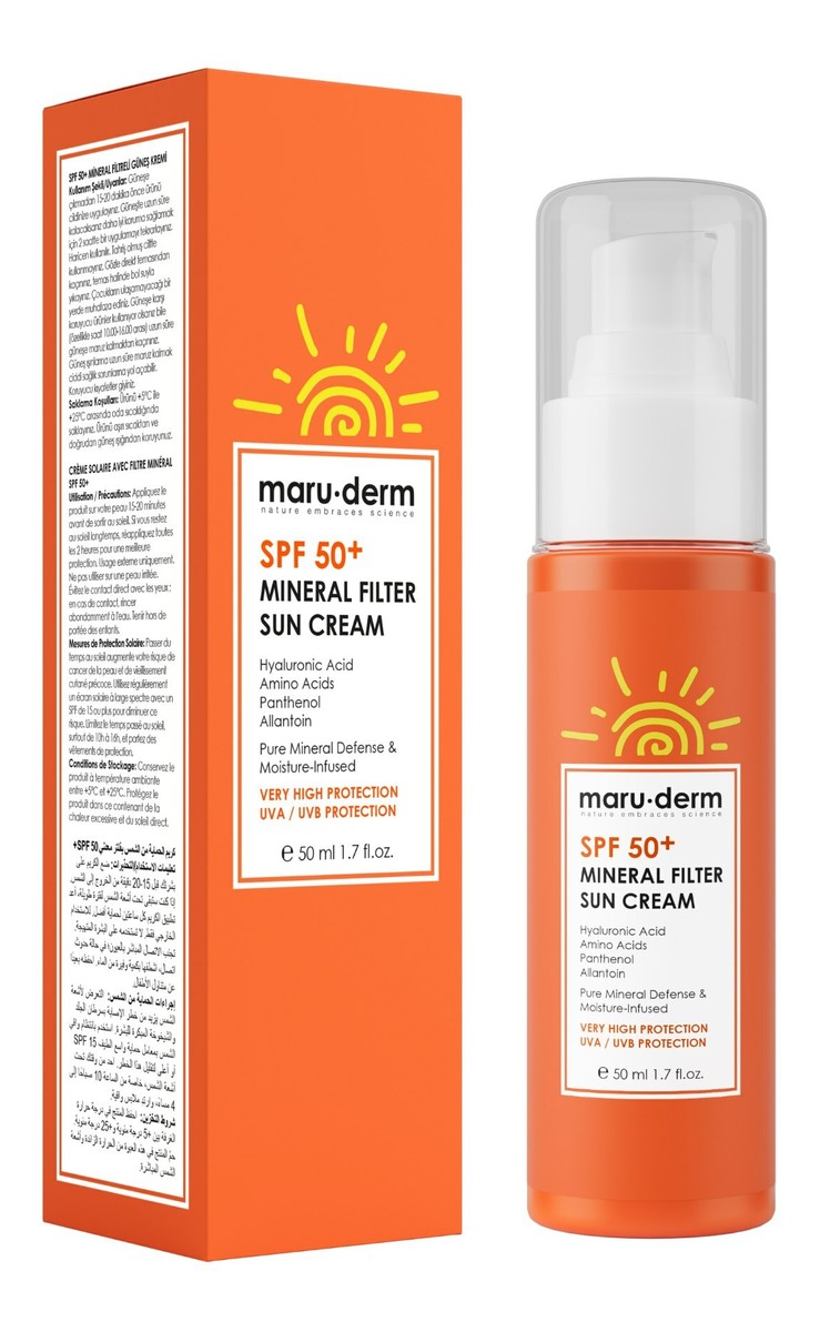 Krem Przeciwsłoneczny z Filtrem Mineralnym SPF 50+