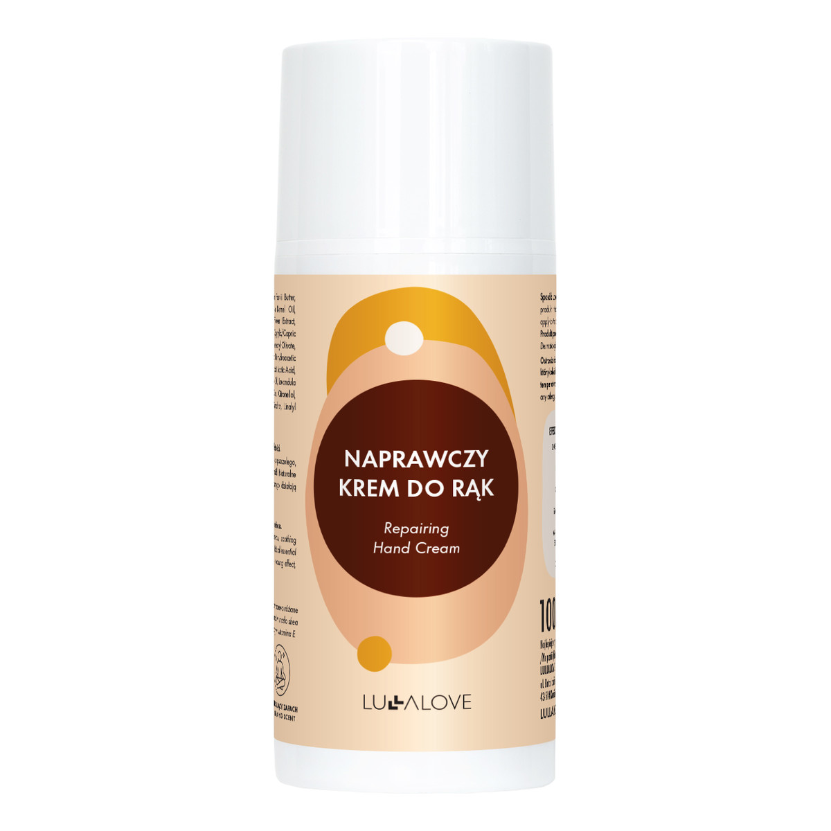 Lullalove Naprawczy krem do rąk z woskiem pszczelim, olejkami eterycznymi 100ml