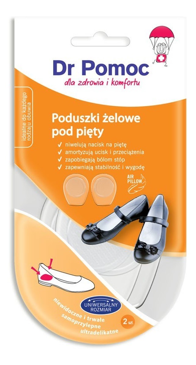 Poduszki żelowe pod pięty 2szt